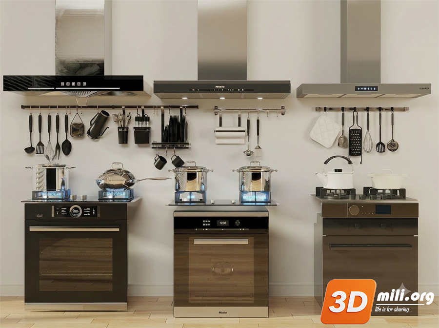 Kitchen appliance Skp Files 